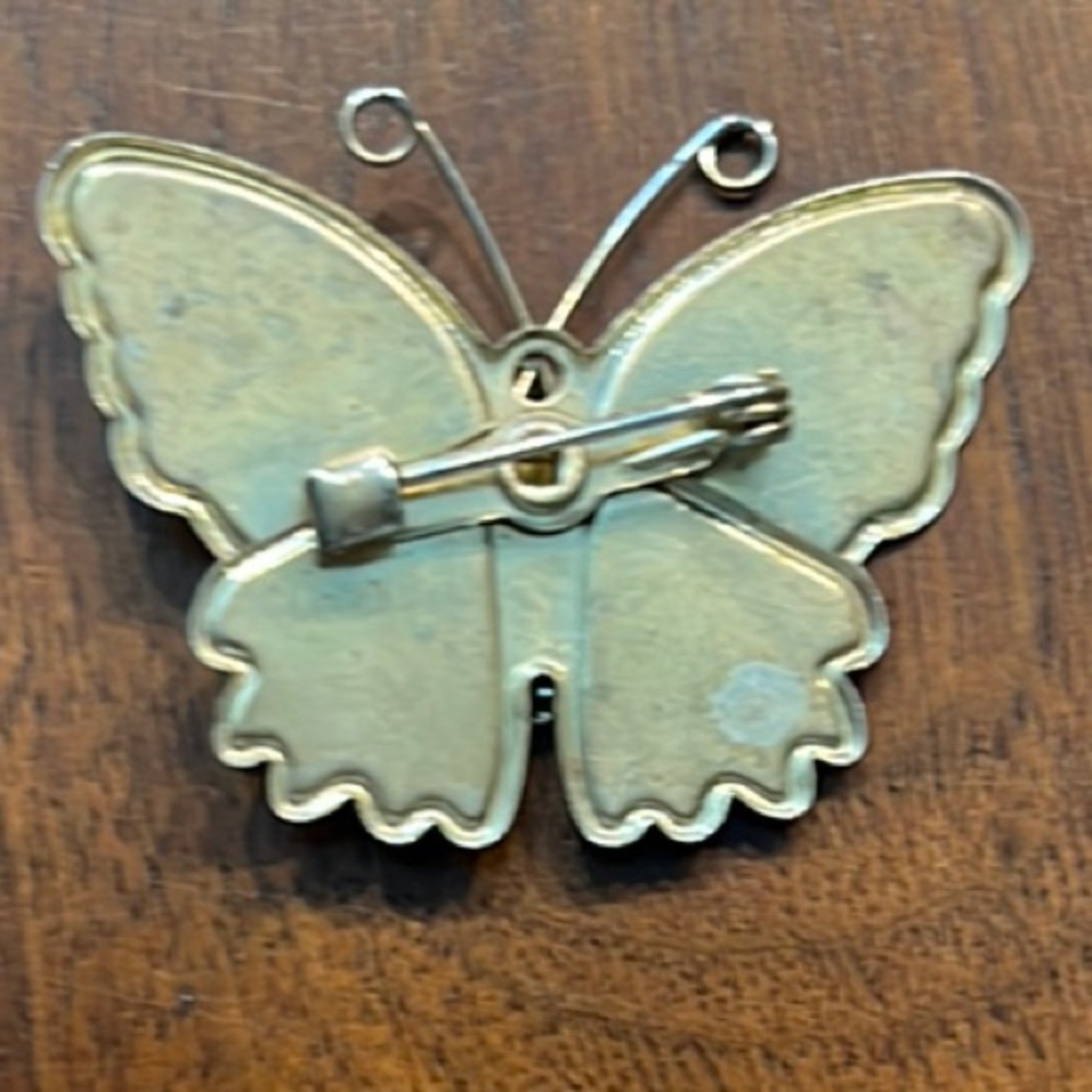 Colorful Butterfly Brooch - Picture 2 of 2